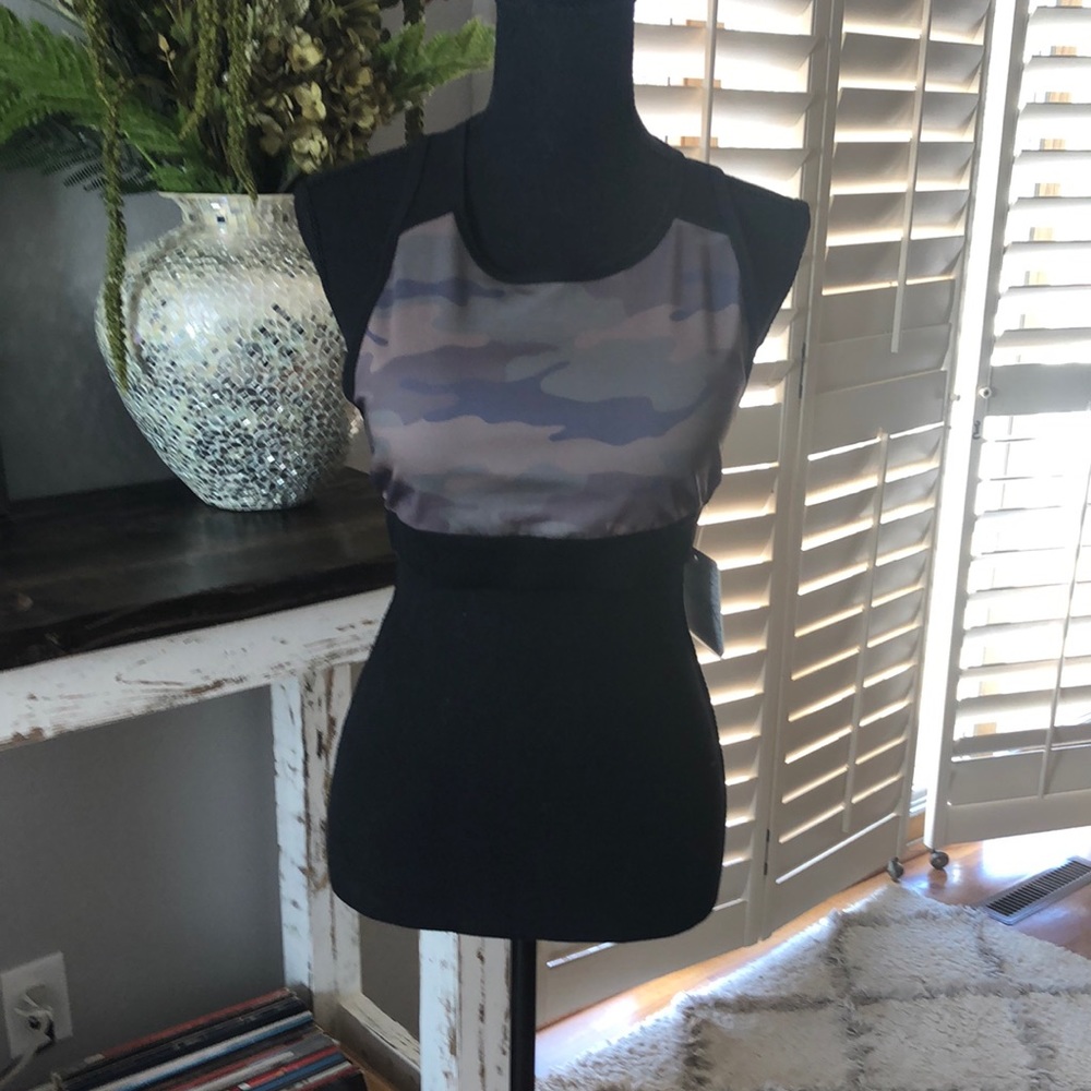Camo sports bra
